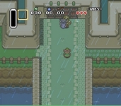 une photo d'Ã©cran de The Legend of Zelda - A Link to the Past sur Nintendo Super Nes